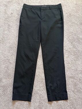Banana Republic Black Straight-Leg Women's Pants Ryan Fit